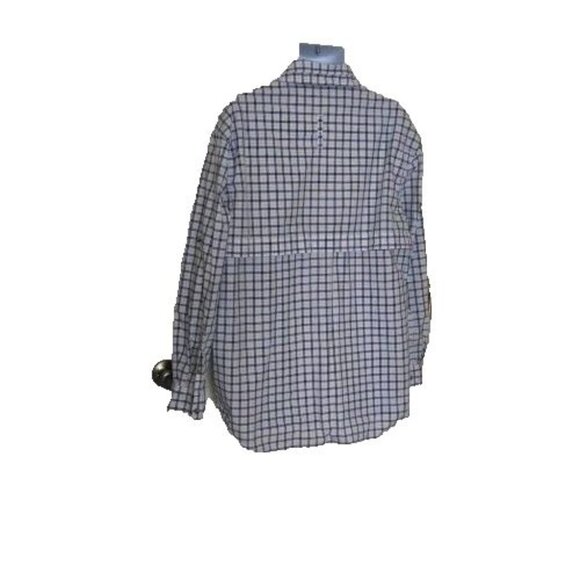 MAGELLAN sportswear MEN'S VENTED cotton plaid SHIRTLONG ADJ. SLEEVES size XL - Picture 6 of 8